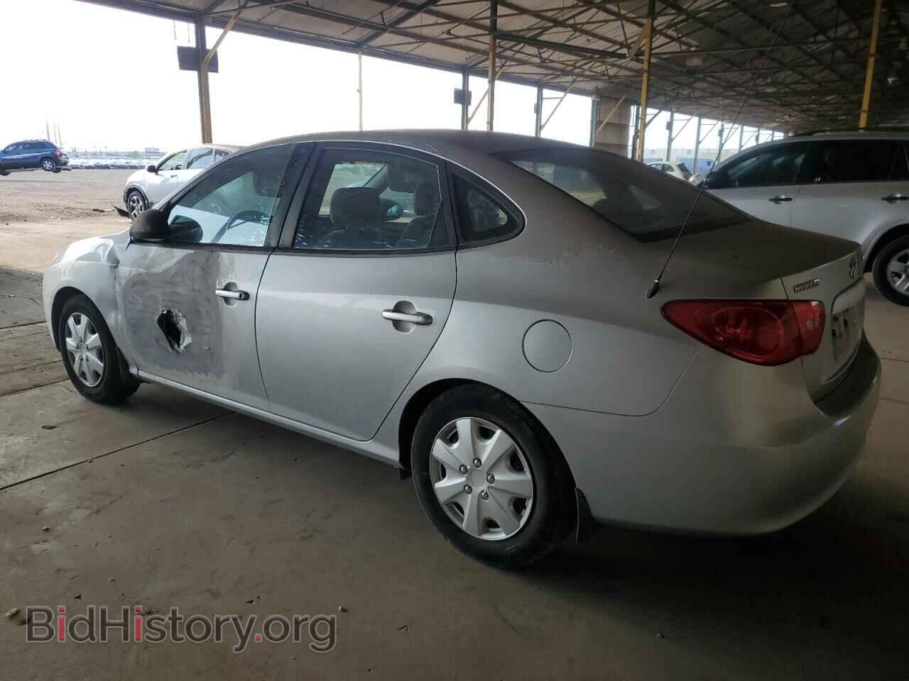 2007 HYUNDAI ELANTRA - VIN: KMHDU46D17U044885 - Фото 2