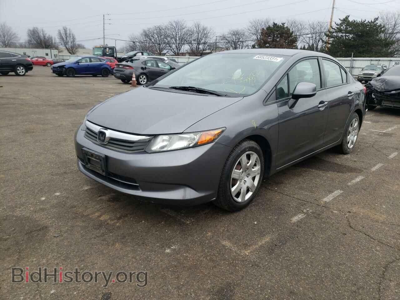 2012 HONDA CIVIC - VIN: 19XFB2F53CE045318 - Фото 2