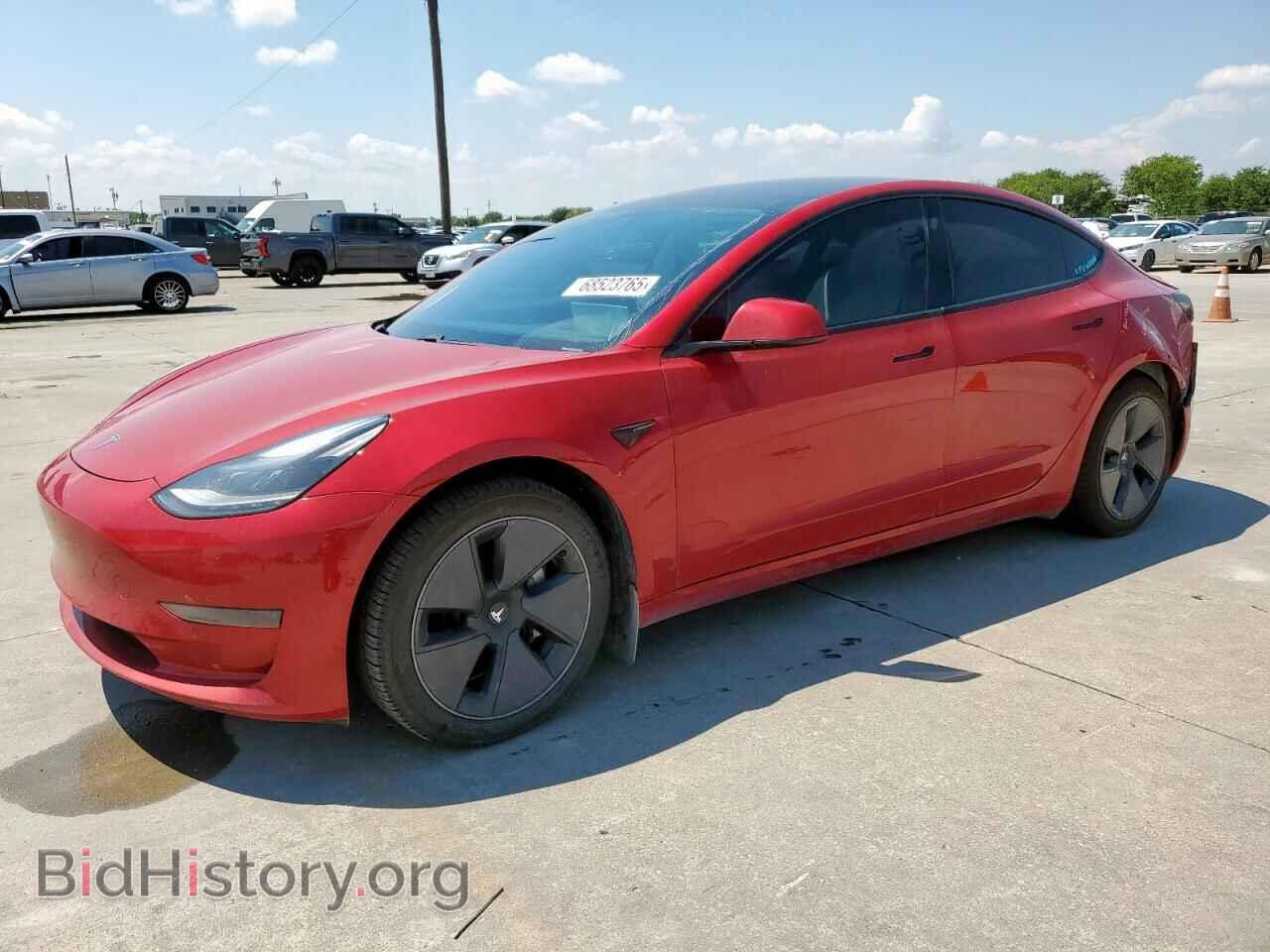 Photo 5YJ3E1EAXMF964683 - TESLA MODEL 3 2021