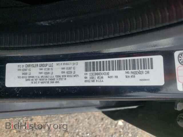 2014 CHRYSLER 200 - VIN: 1C3CCBABXEN143102 - Фото 10