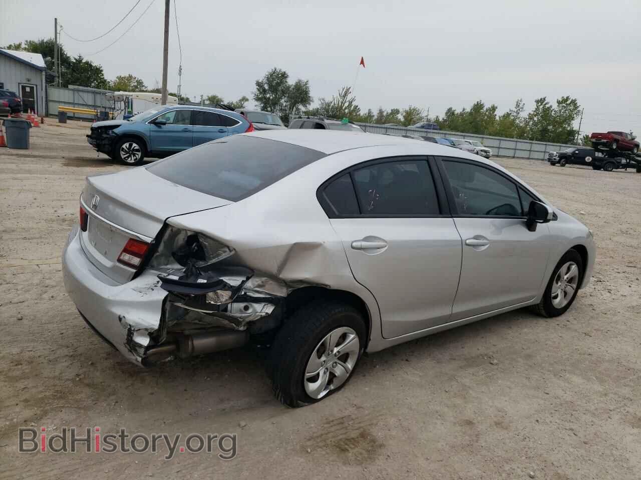 2014 HONDA CIVIC - VIN: 19XFB2F53EE040560 - Фото 3