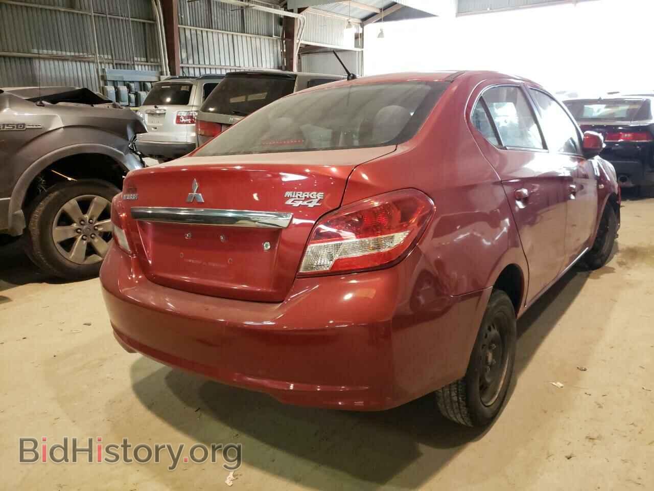 2017 MITSUBISHI MIRAGE - VIN: ML32F3FJ9HHF15610 - Фото 4