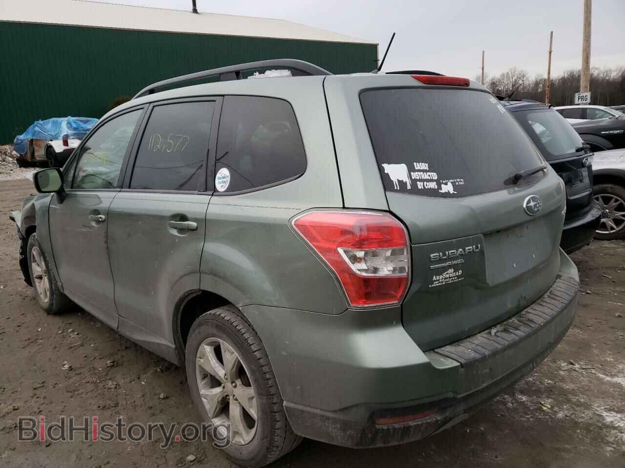 2014 SUBARU FORESTER - VIN: JF2SJAEC3EH524140 - Фото 3