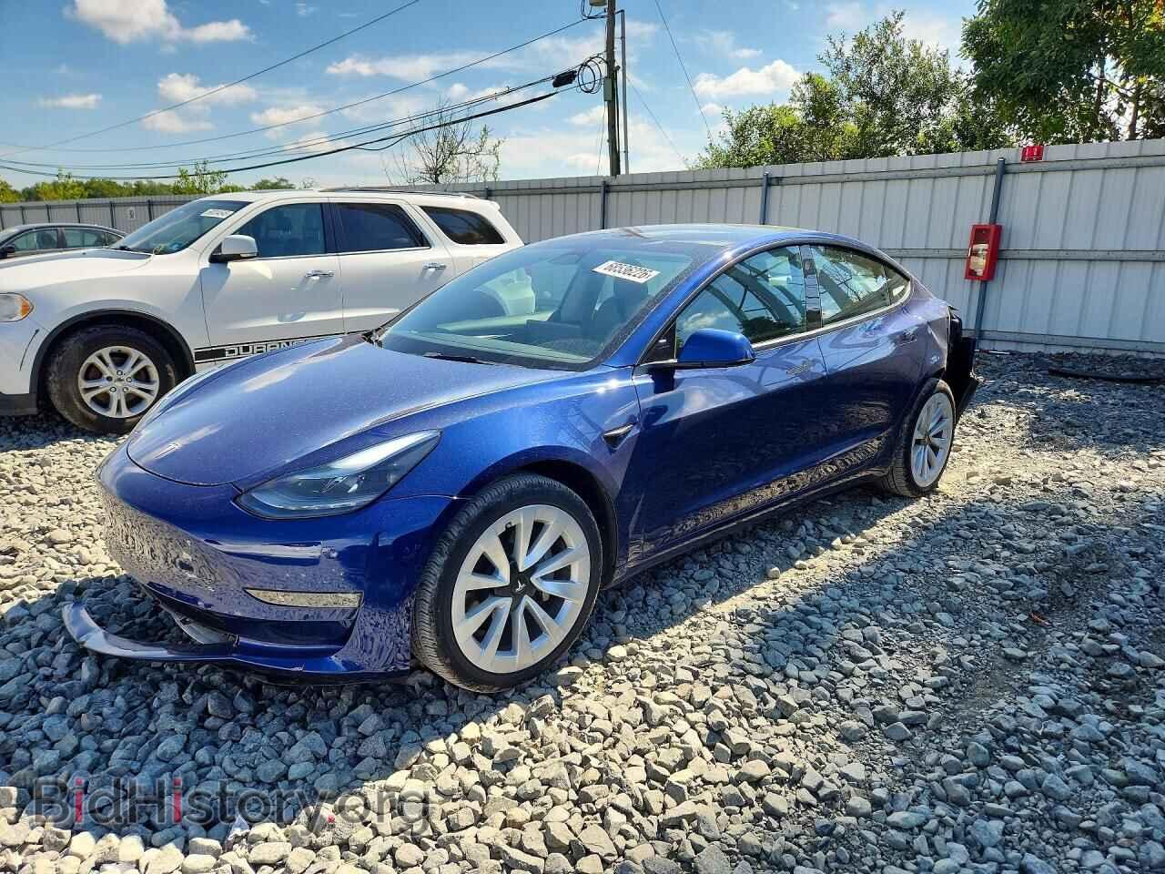 Photo 5YJ3E1EB5NF209113 - TESLA MODEL 3 2022