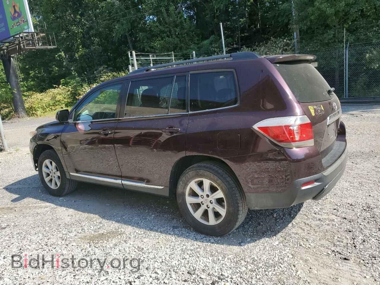 2013 TOYOTA HIGHLANDER - VIN: 5TDBK3EH1DS227977 - Фото 2