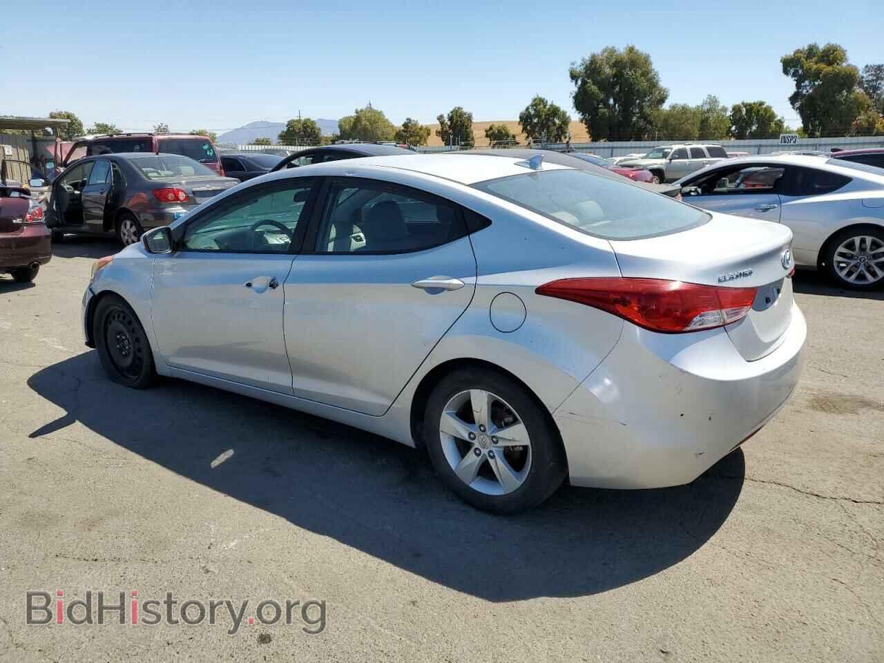 2012 HYUNDAI ELANTRA - VIN: KMHDH4AE5CU219346 - Фото 2