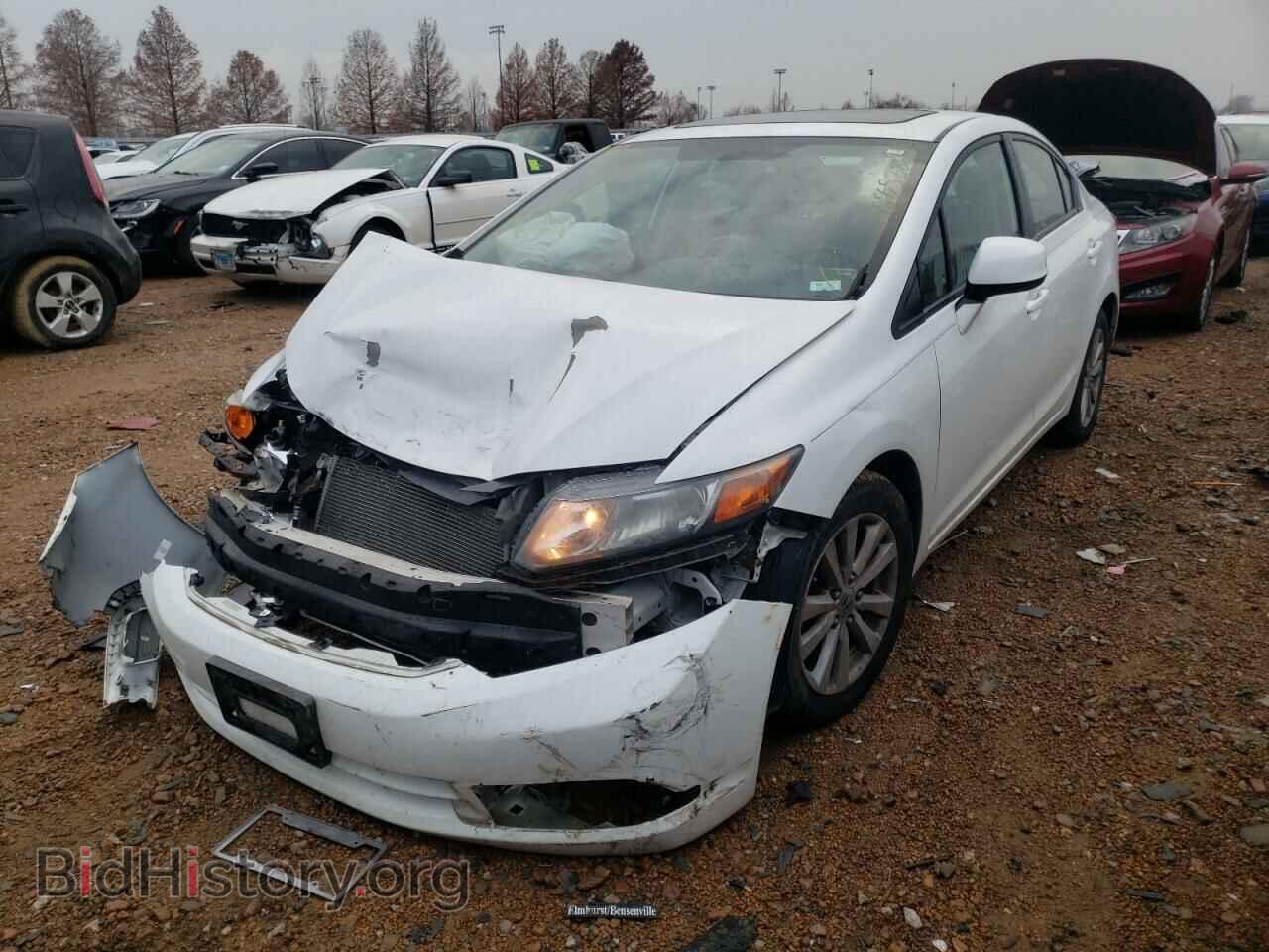 2012 HONDA CIVIC - VIN: 2HGFB2F9XCH506782 - Photo 2