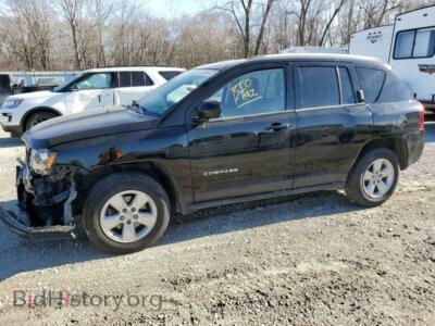 2017 Jeep COMPASS Compass LA, черный — VIN 1C4NJCEA4HD212460, Copart