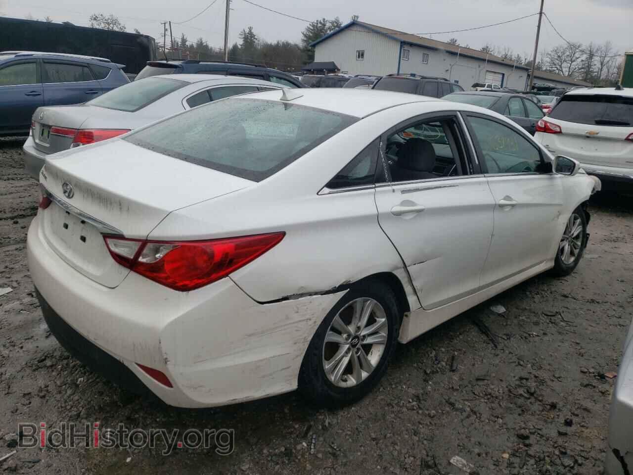 2014 HYUNDAI SONATA - VIN: 5NPEB4AC0EH837714 - Фото 4