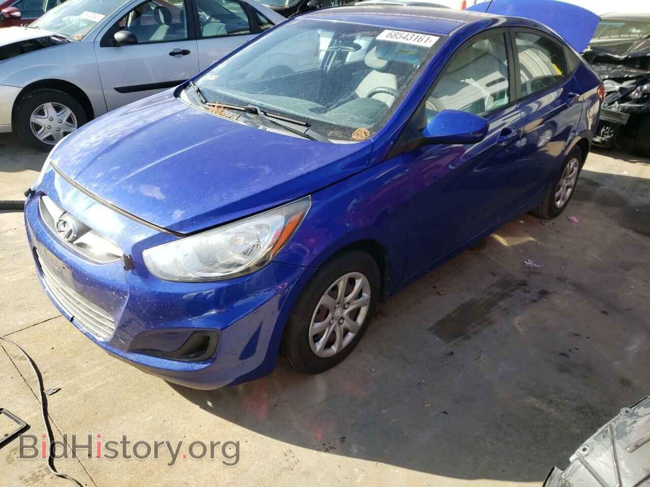 2013 HYUNDAI ACCENT - VIN: KMHCT4AE6DU554742 - Фото 2