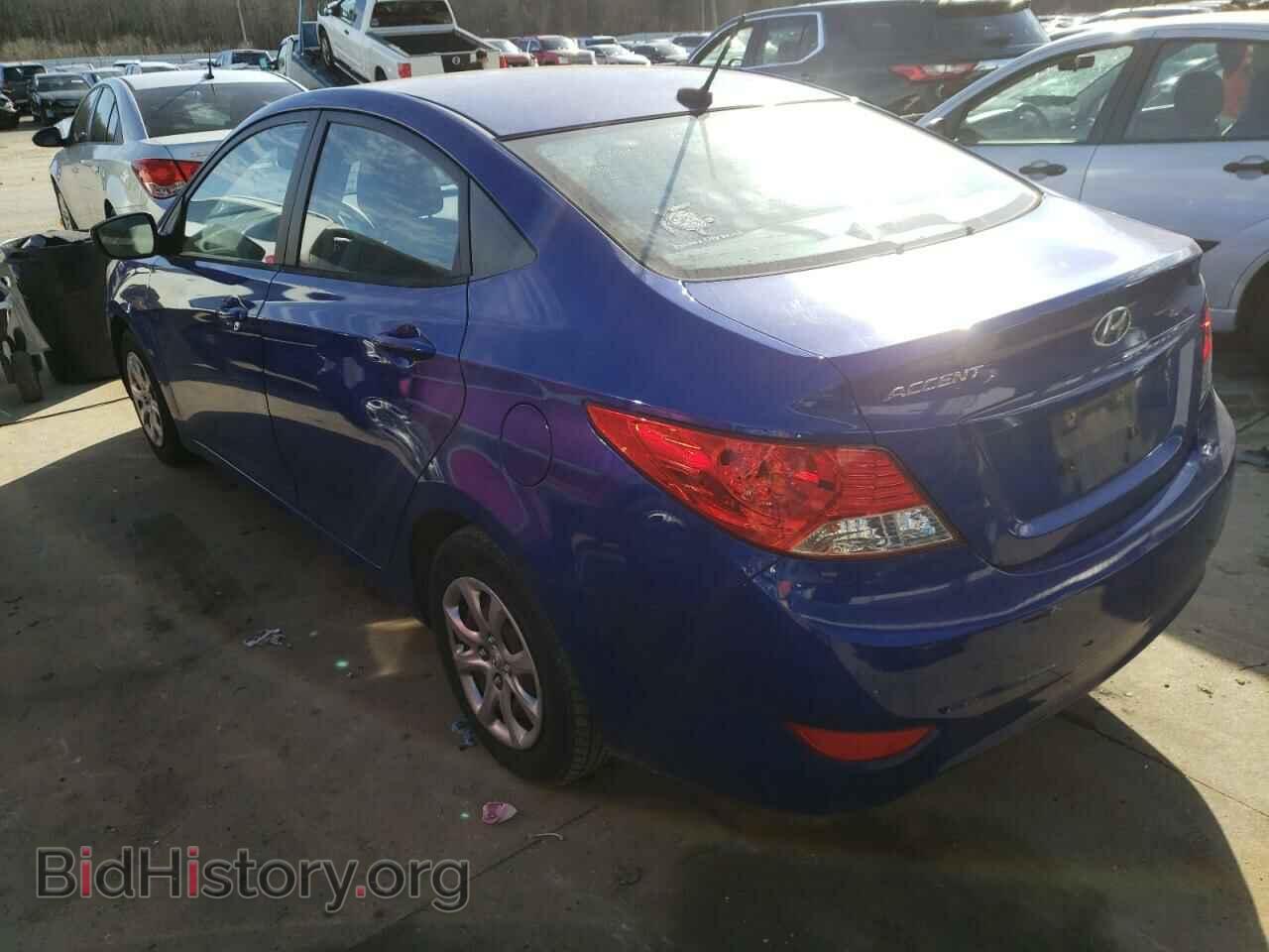 2013 HYUNDAI ACCENT - VIN: KMHCT4AE6DU554742 - Фото 3