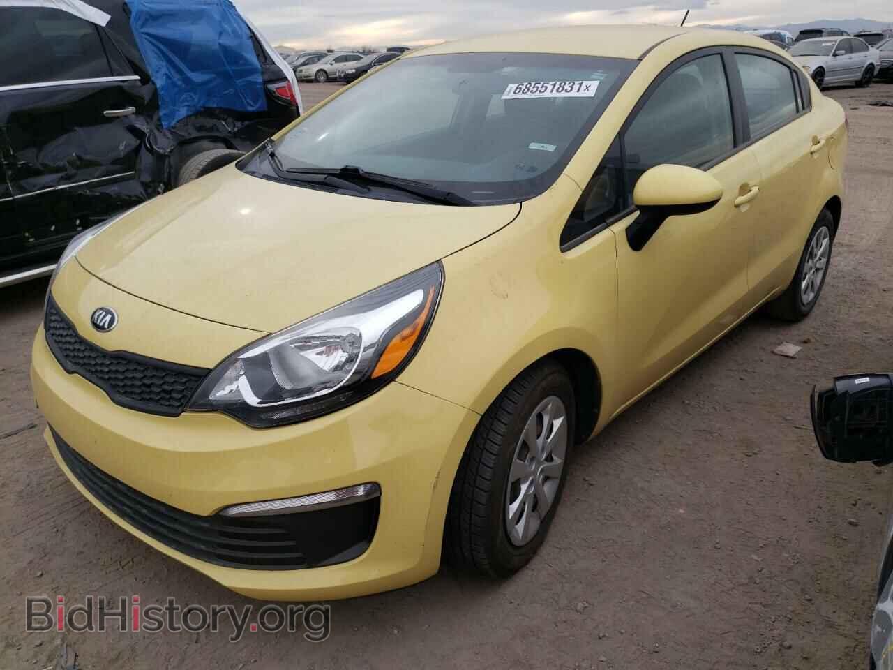 2016 KIA RIO - VIN: KNADM4A36G6558218 - Фото 2