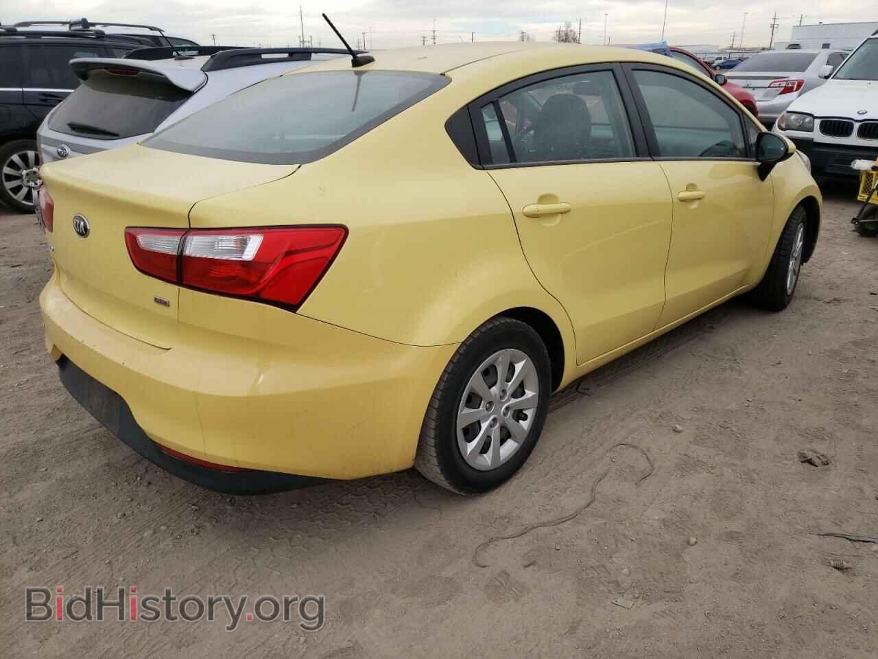 2016 KIA RIO - VIN: KNADM4A36G6558218 - Фото 4