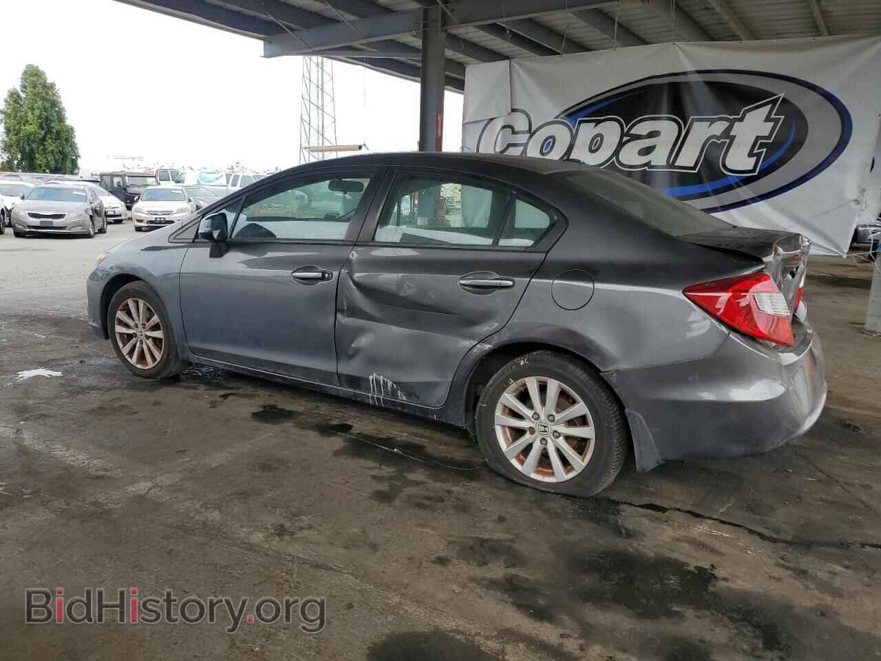 2012 HONDA CIVIC - VIN: 2HGFB2F82CH573142 - Фото 2