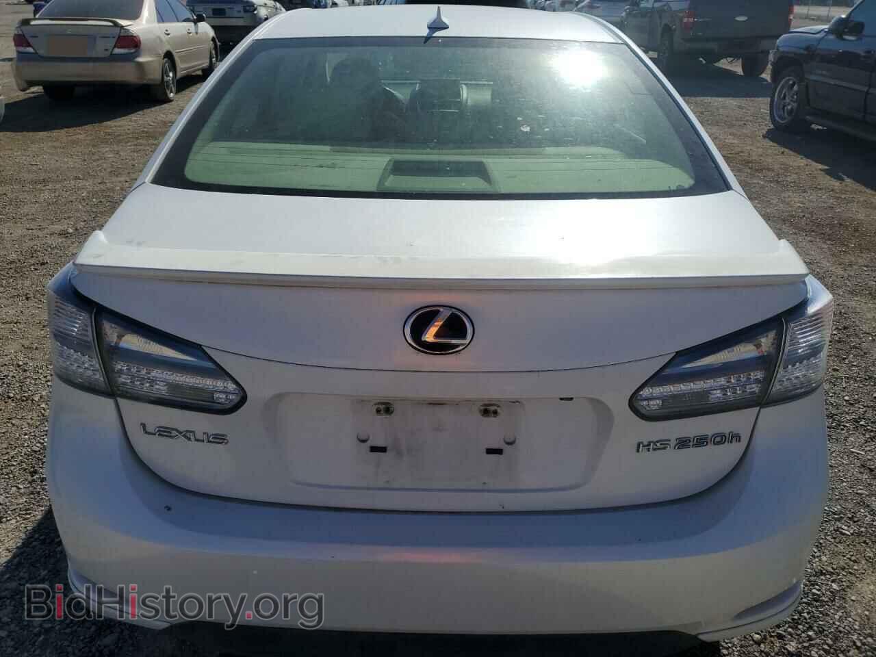 2010 LEXUS HS - VIN: JTHBB1BA4A2025101 - Фото 6