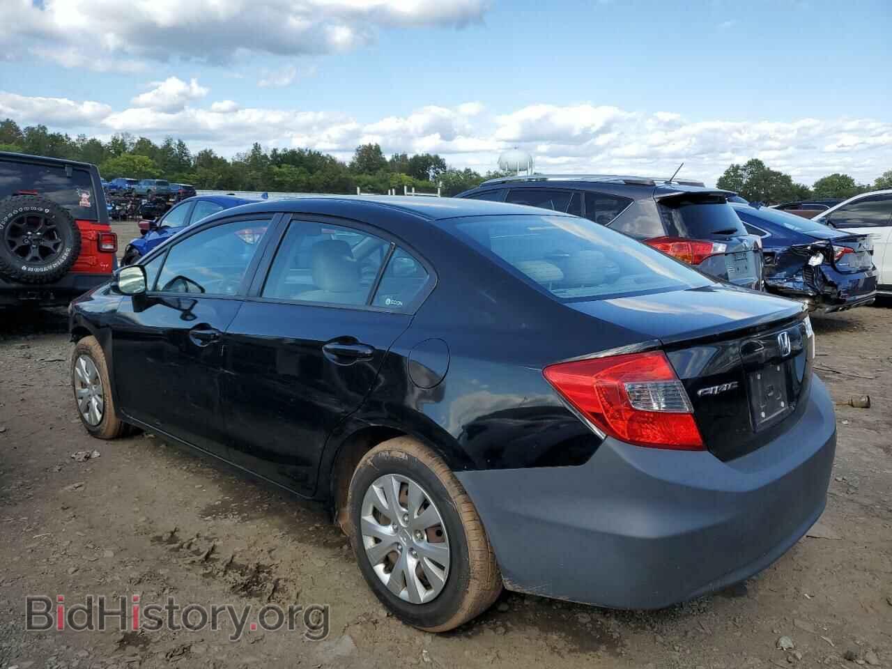 2012 HONDA CIVIC - VIN: 2HGFB2F53CH308476 - Фото 2