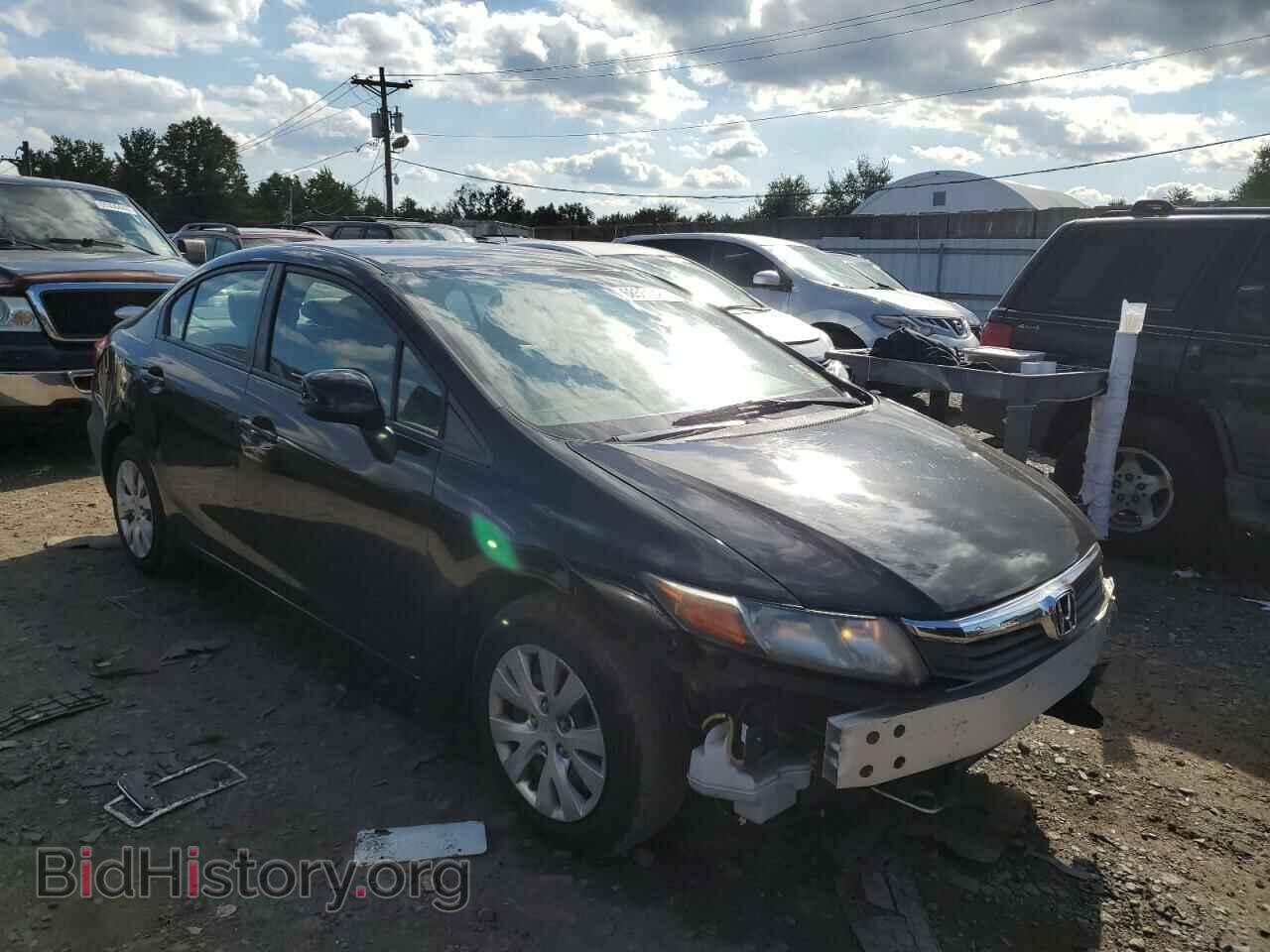 2012 HONDA CIVIC - VIN: 2HGFB2F53CH308476 - Фото 4