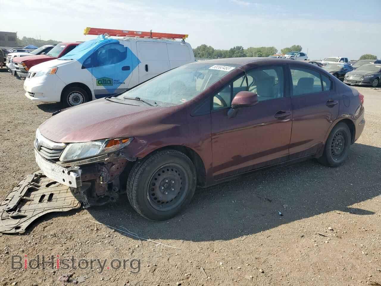 Фотография 2HGFB2F54CH542478 - HONDA CIVIC 2012