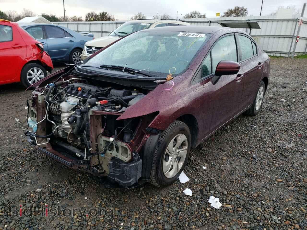 2014 HONDA CIVIC - VIN: 19XFB2F55EE215620 - Фото 2