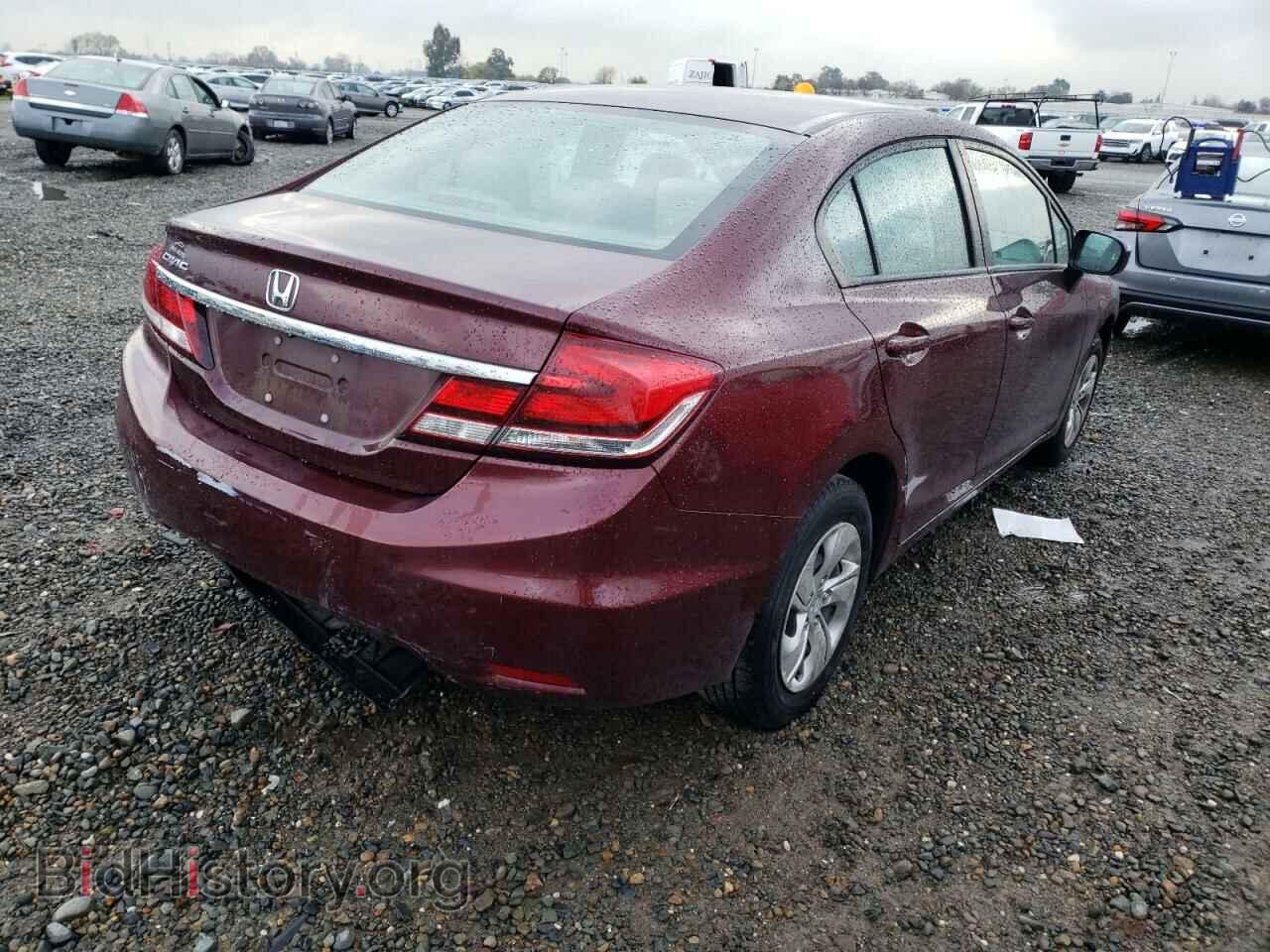 2014 HONDA CIVIC - VIN: 19XFB2F55EE215620 - Фото 4
