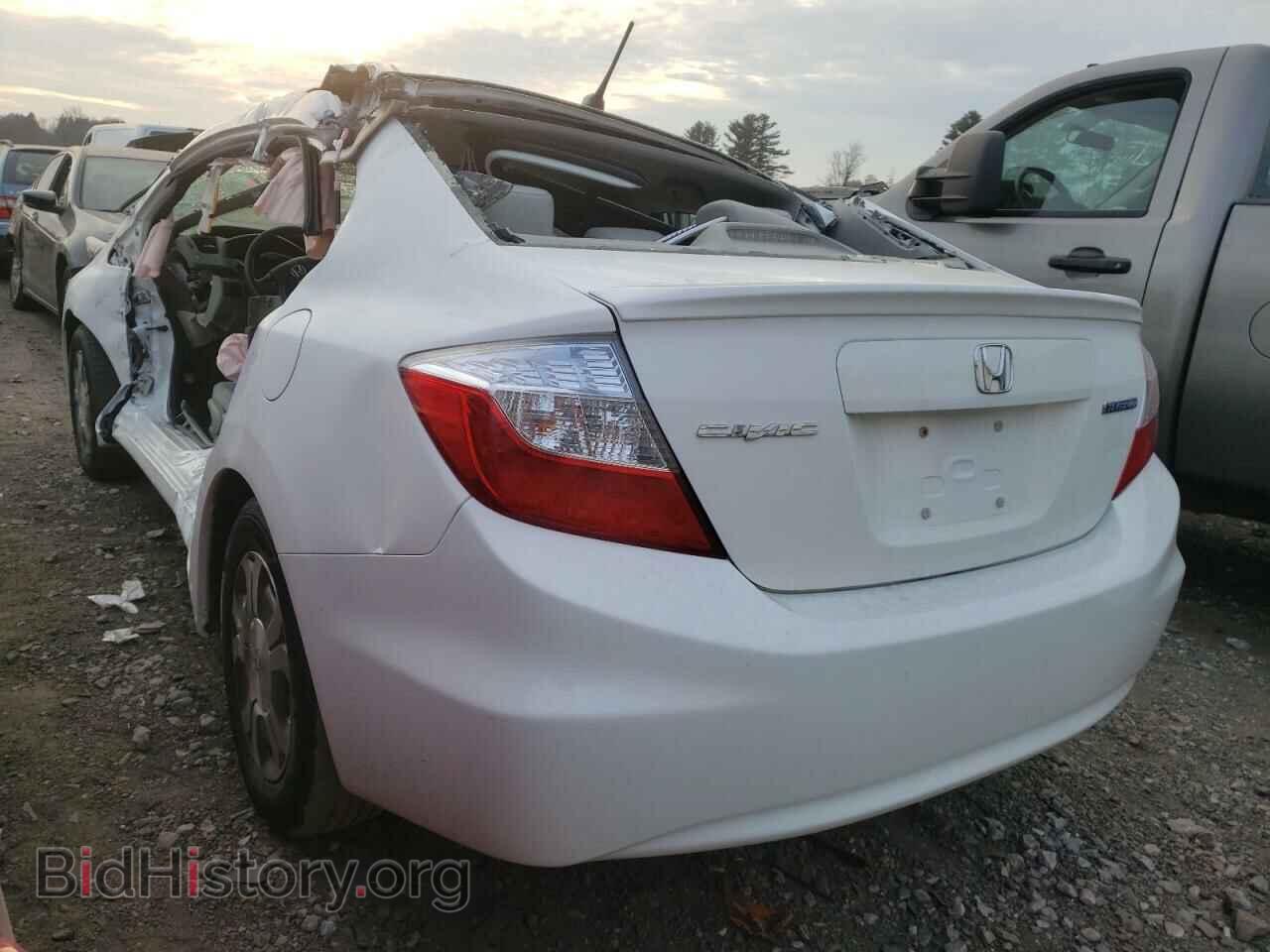 2012 HONDA CIVIC - VIN: JHMFB4F20CS006490 - Фото 3