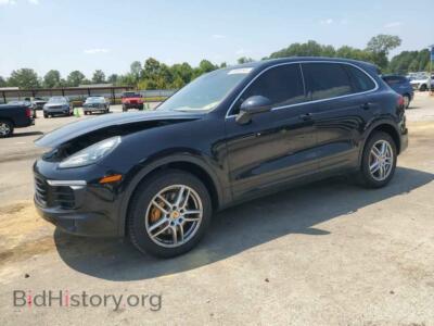2016 Porsche CAYENNE, black — VIN WP1AA2A27GLA09363, Copart