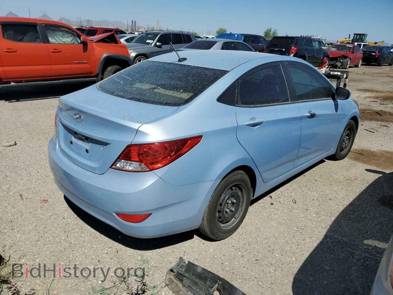 2013 HYUNDAI ACCENT - VIN: KMHCT4AE3DU524453 - Фото 3