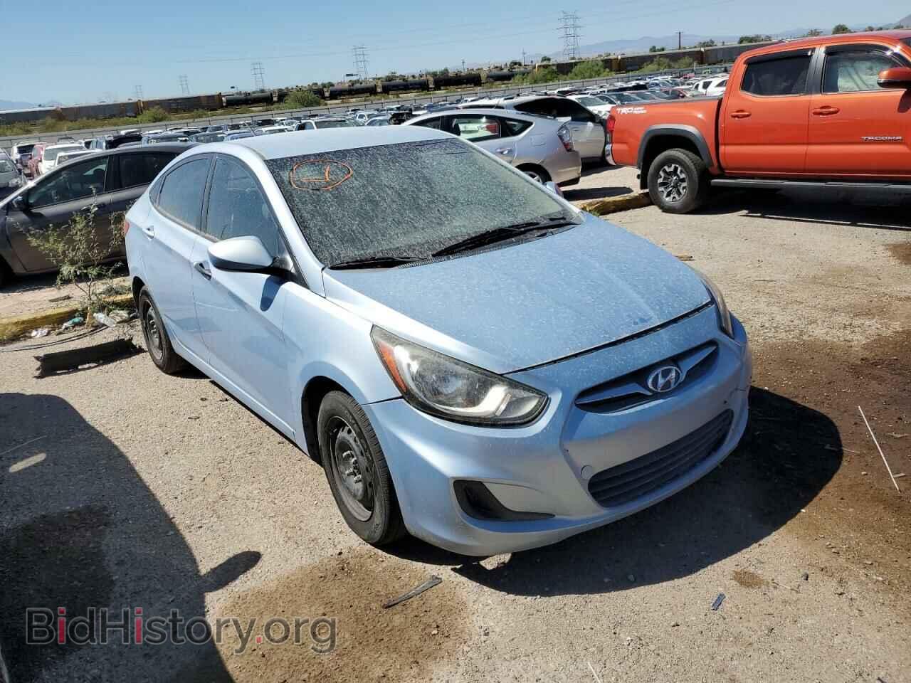 2013 HYUNDAI ACCENT - VIN: KMHCT4AE3DU524453 - Фото 4