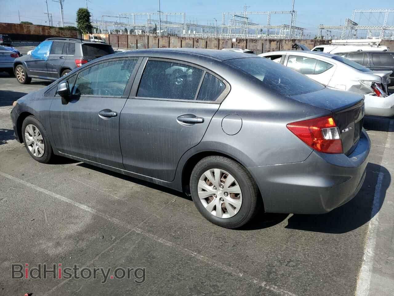 2012 HONDA CIVIC - VIN: 2HGFB2F57CH560716 - Фото 2