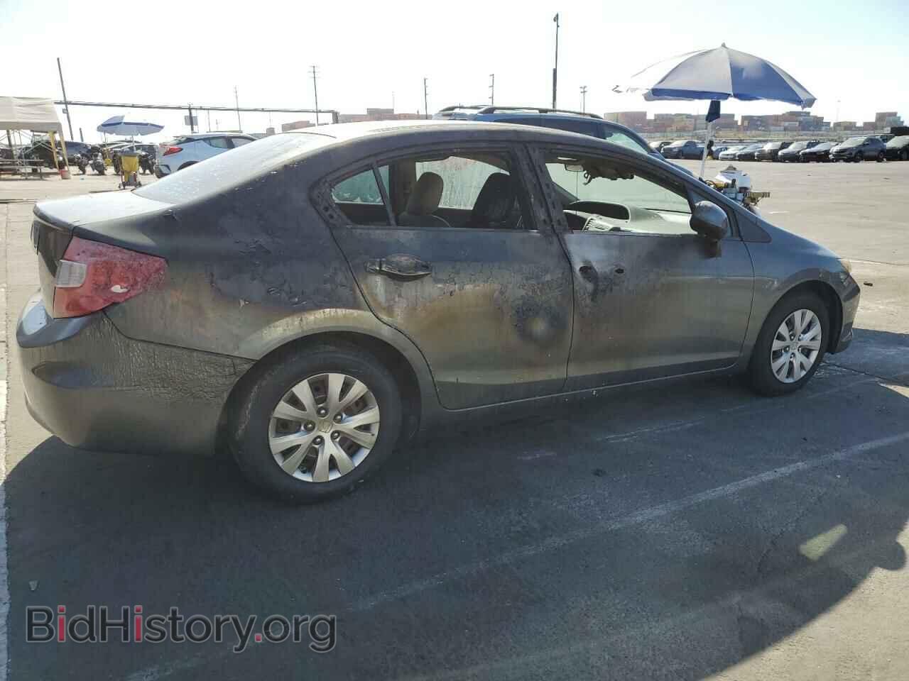 2012 HONDA CIVIC - VIN: 2HGFB2F57CH560716 - Фото 3