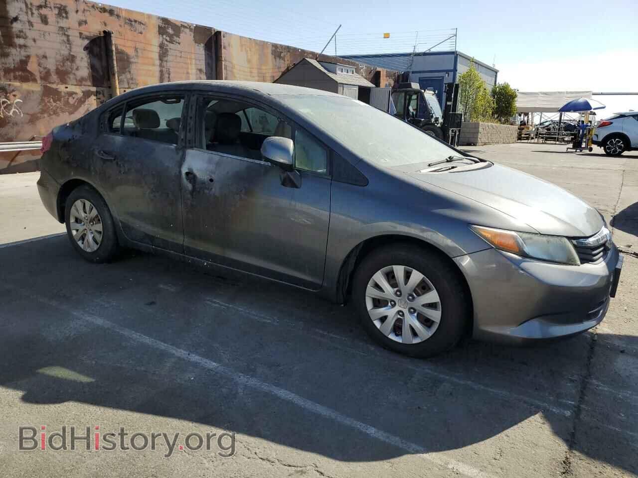 2012 HONDA CIVIC - VIN: 2HGFB2F57CH560716 - Фото 4
