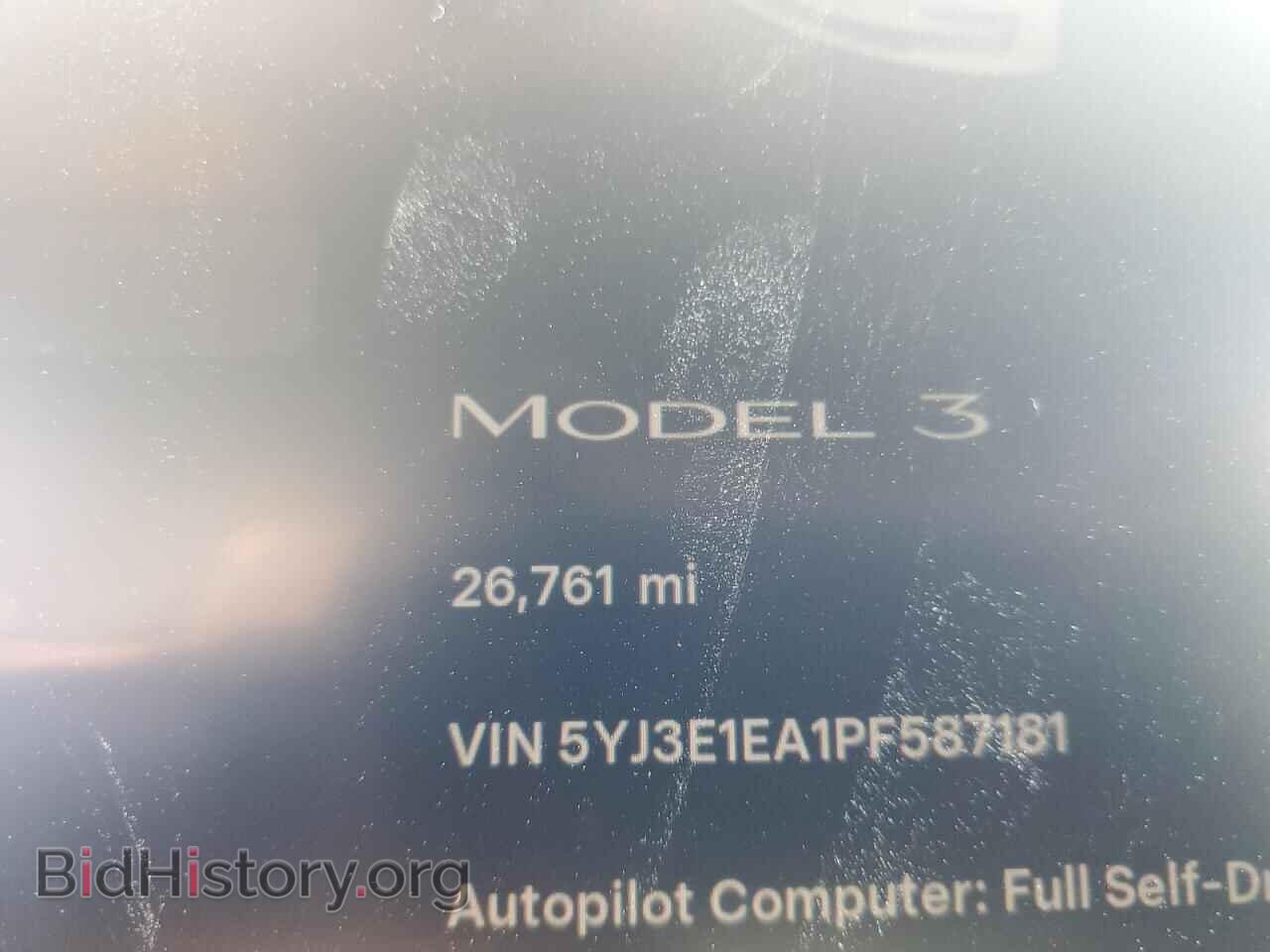 2023 TESLA MODEL 3 - VIN: 5YJ3E1EA1PF587181 - Фото 9