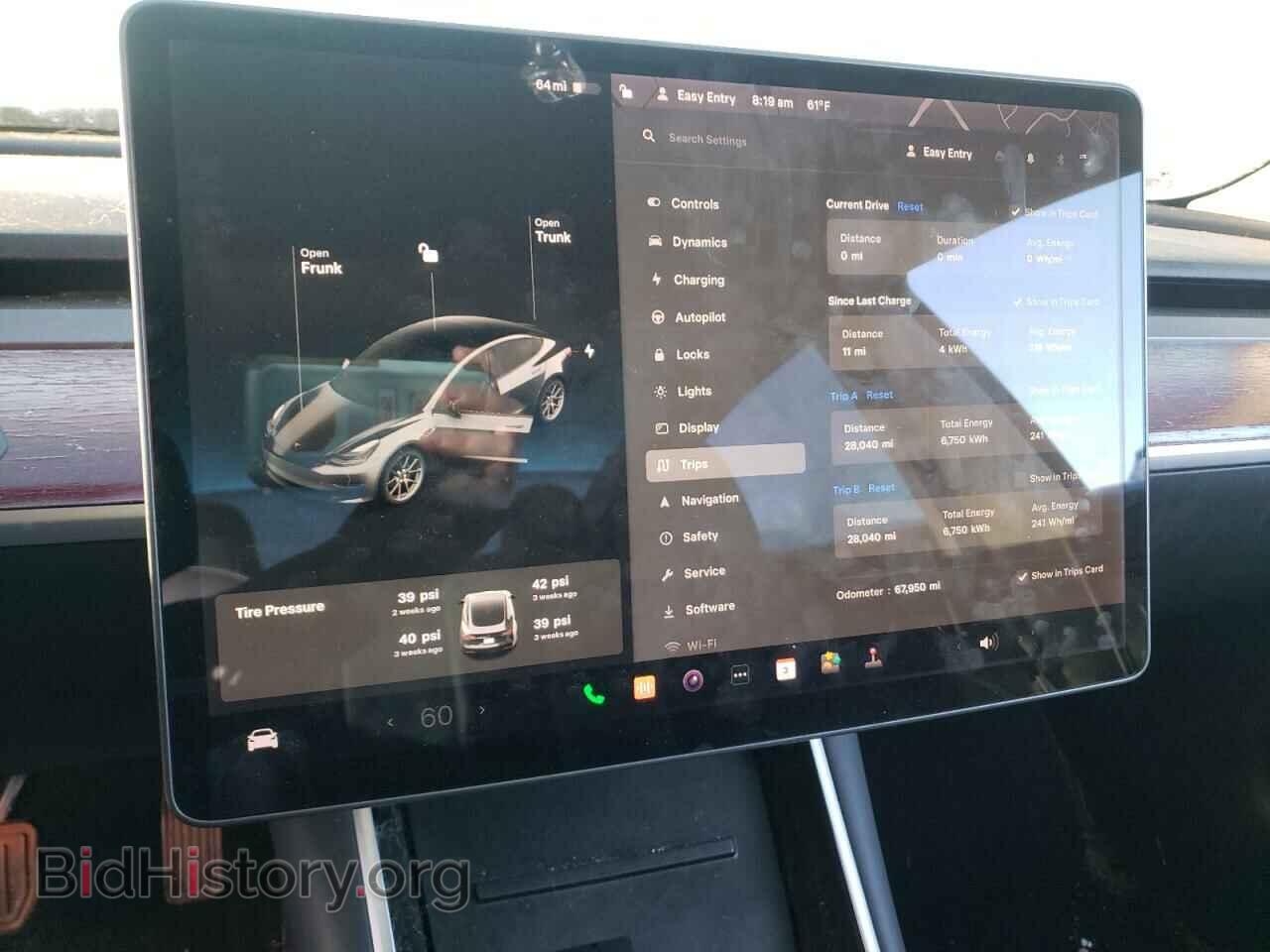2019 TESLA MODEL 3 - VIN: 5YJ3E1EA2KF399651 - Photo 9