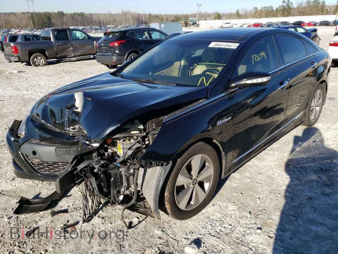 2012 HYUNDAI SONATA - VIN: KMHEC4A44CA054272 - Фото 2