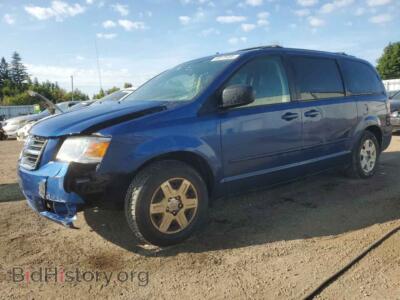 2010 Dodge CARAVAN SE, blue — VIN 2D4RN4DE7AR313210, Copart