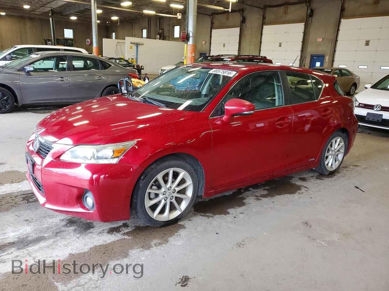Фотография JTHKD5BH6B2037878 - LEXUS CT 200 2011