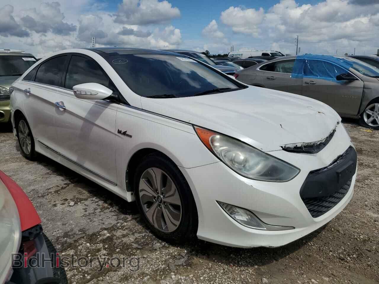 2014 HYUNDAI SONATA - VIN: KMHEC4A49EA112914 - Фото 4