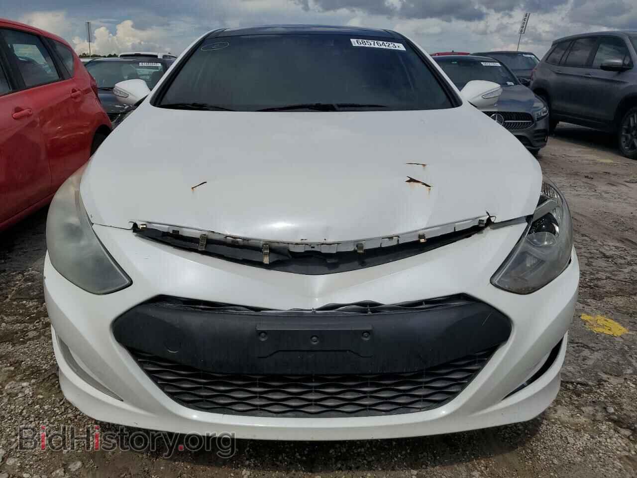 2014 HYUNDAI SONATA - VIN: KMHEC4A49EA112914 - Фото 5