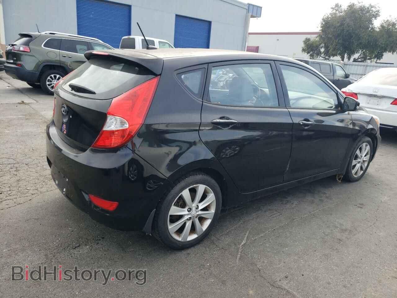 2014 HYUNDAI ACCENT - VIN: KMHCU5AE1EU163924 - Фото 3
