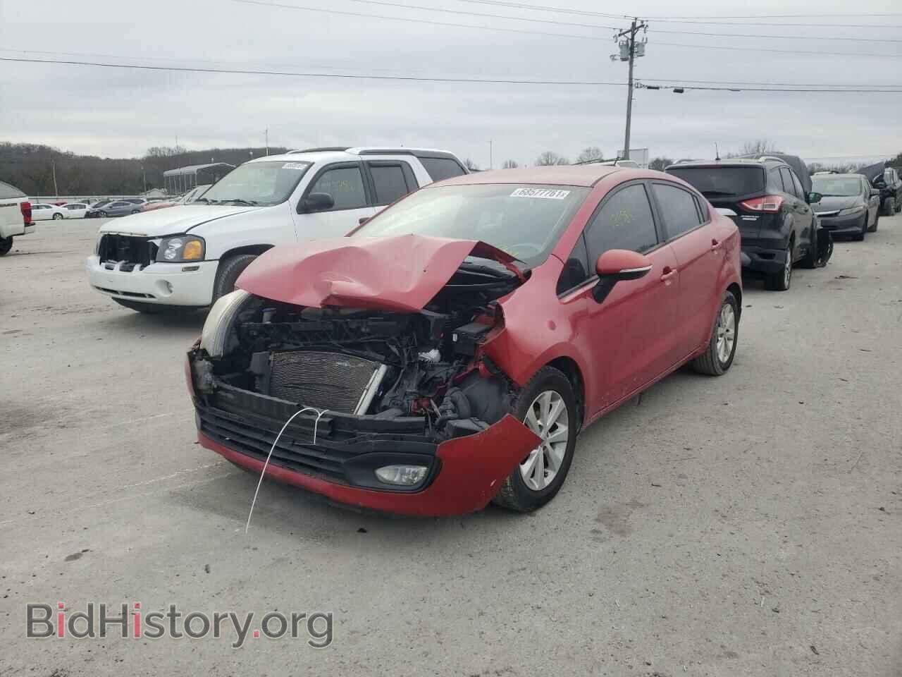 2013 KIA RIO - VIN: KNADN4A34D6130611 - Фото 2