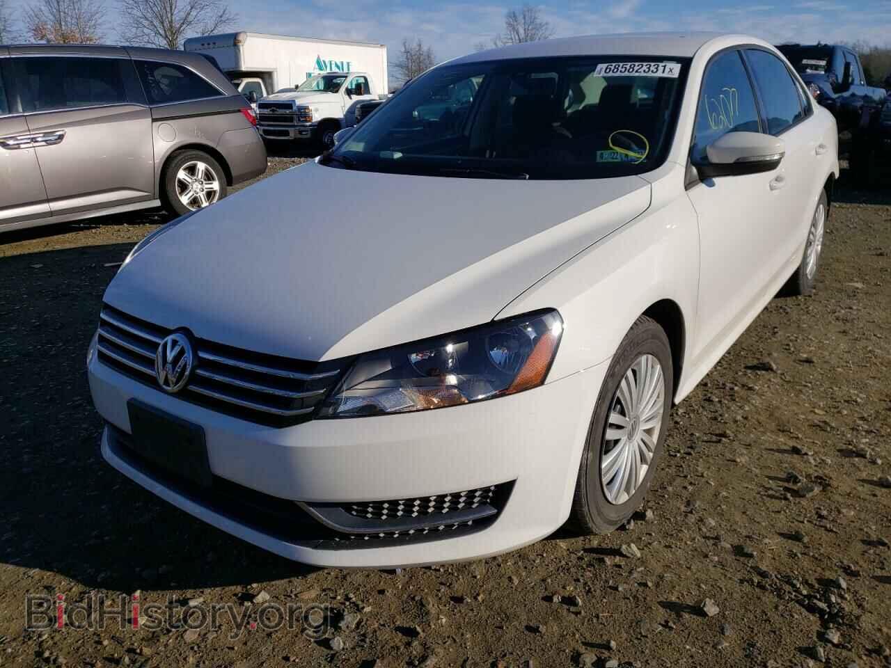 2014 VOLKSWAGEN PASSAT - VIN: 1VWAP7A31EC024666 - Фото 2