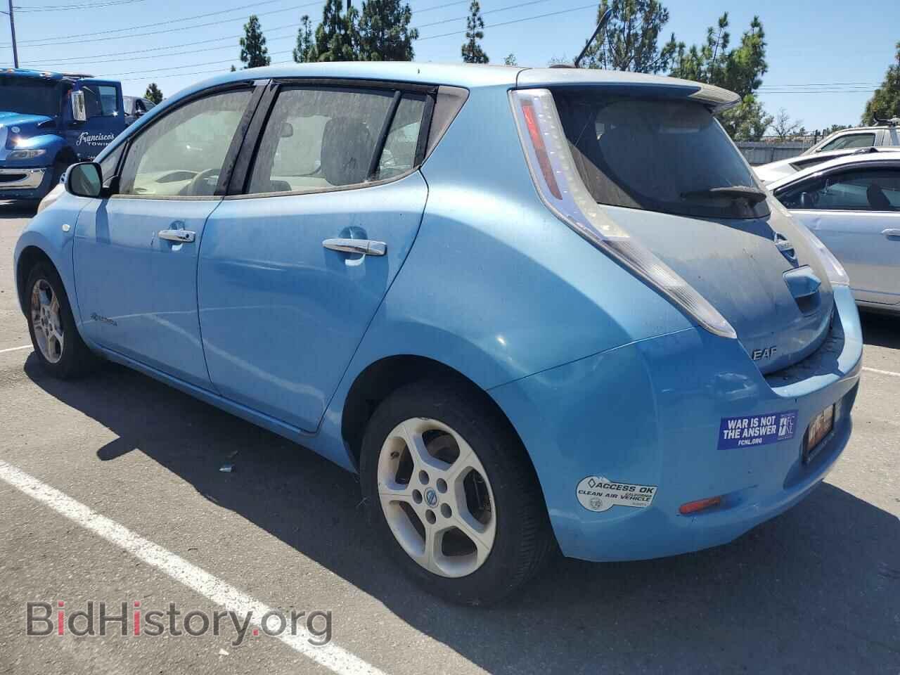 2011 NISSAN LEAF - VIN: JN1AZ0CP6BT009020 - Фото 2