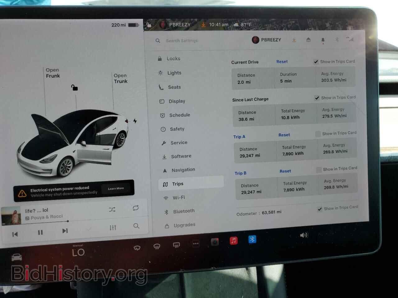 2022 TESLA MODEL 3 - VIN: 5YJ3E1EB3NF119653 - Photo 9