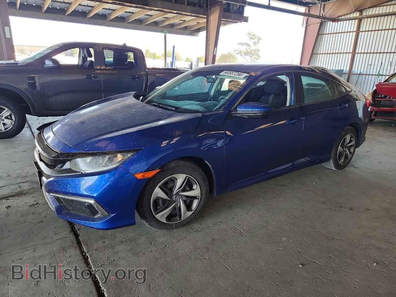 2019 Honda CIVIC LX (VIN 2HGFC2F64KH574514) — фото 1 из 12, Copart, повреждение: передняя часть