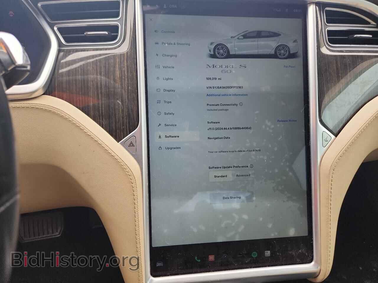 2013 TESLA MODEL S - VIN: 5YJSA1AG5DFP12163 - Photo 9