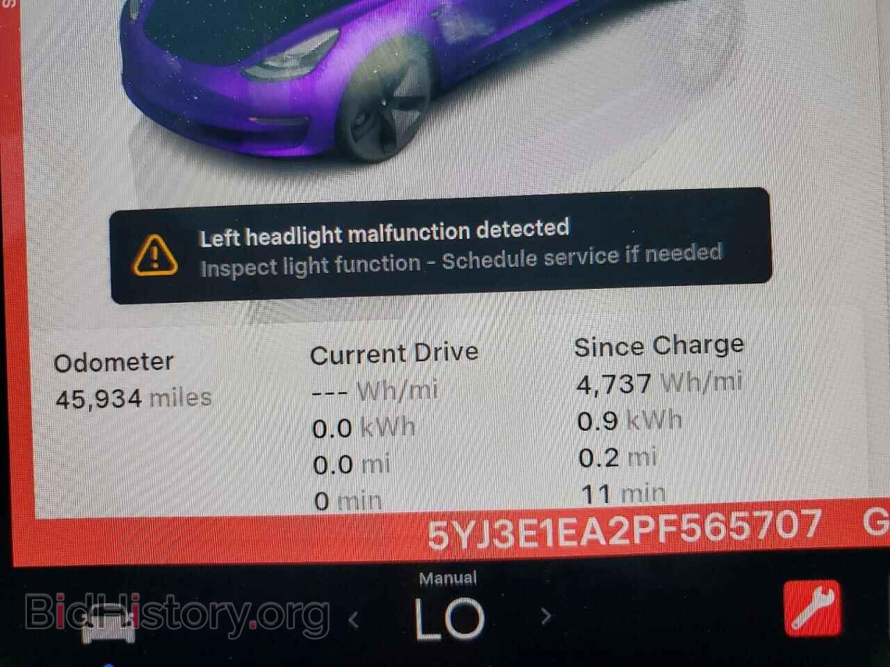 2023 TESLA MODEL 3 - VIN: 5YJ3E1EA2PF565707 - Фото 9