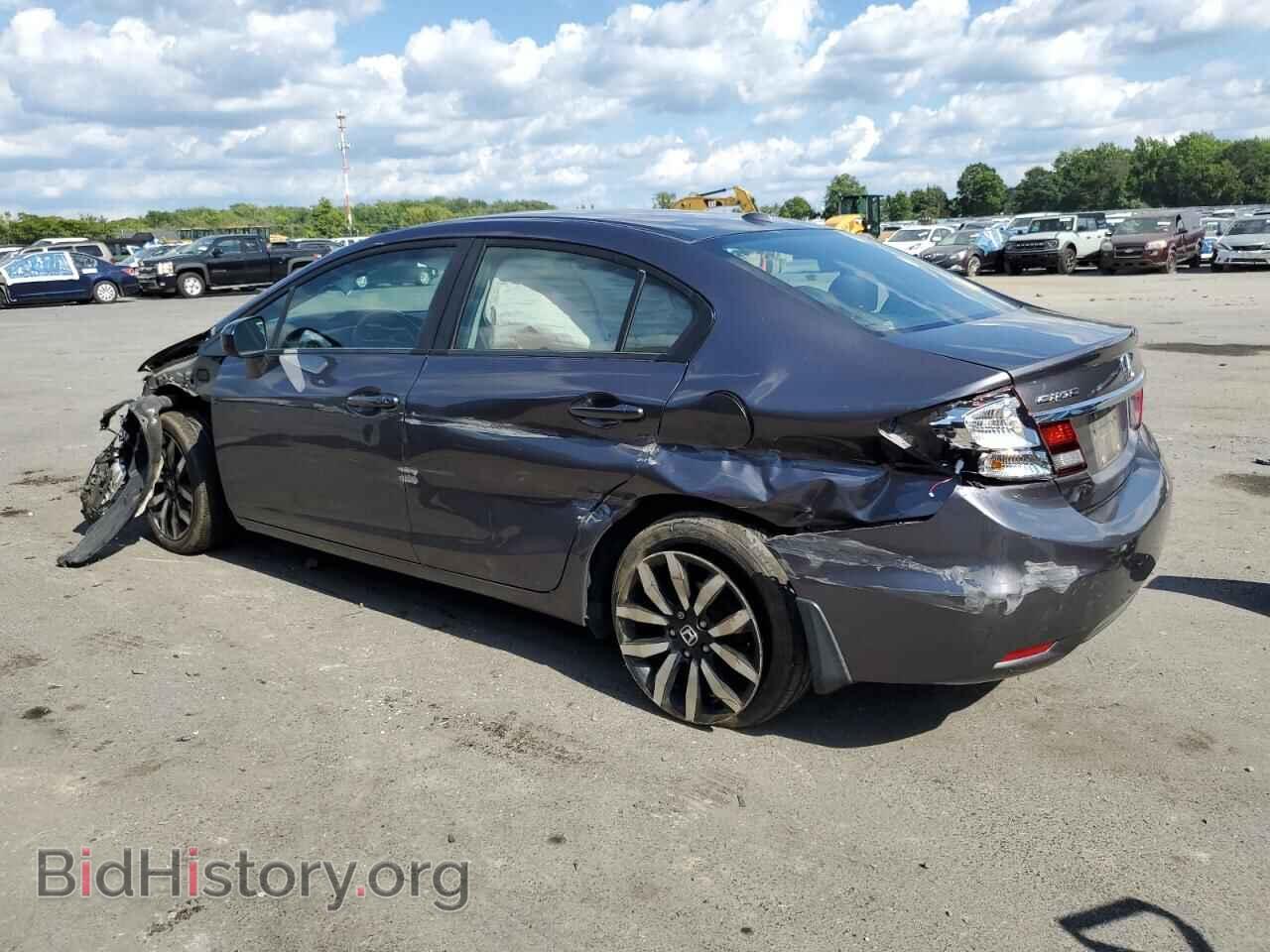 2015 HONDA CIVIC - VIN: 19XFB2F95FE255698 - Фото 2