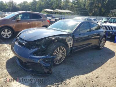 2018 Porsche PANAMERA 4, blue — VIN WP0AA2A79JL116502, Copart