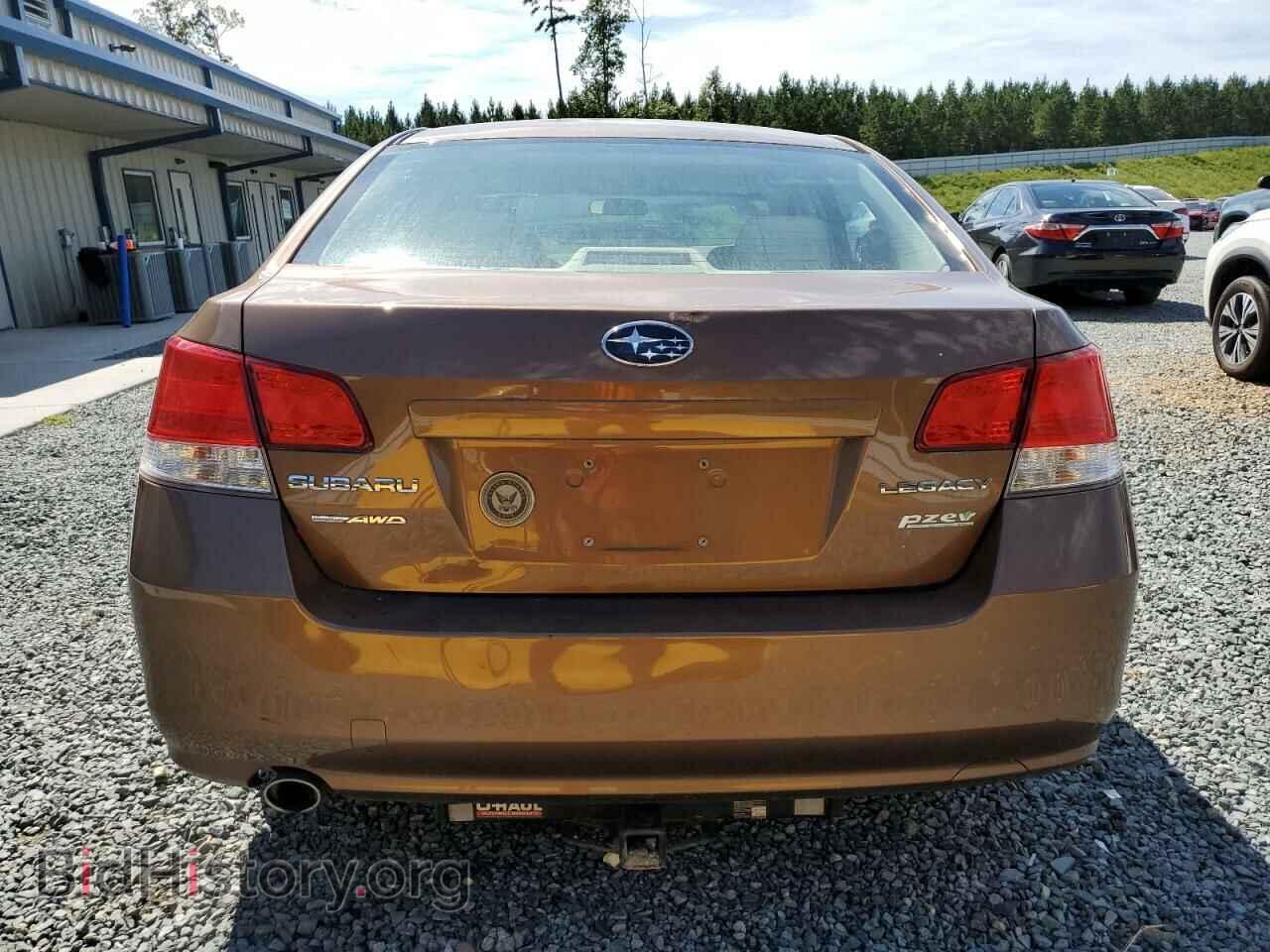 2011 SUBARU LEGACY - VIN: 4S3BMBC68B3210663 - Фото 6