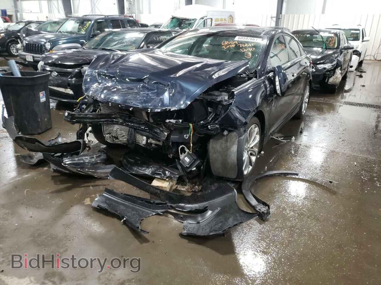 2013 HYUNDAI SONATA - VIN: 5NPEC4AB0DH510765 - Фото 2